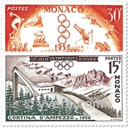 n° 442/443 -  Timbre Monaco Poste