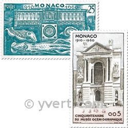 n° 526/531 -  Timbre Monaco Poste