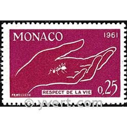 n° 554 -  Timbre Monaco Poste