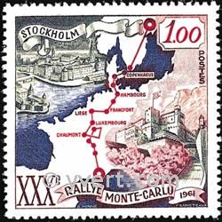 n° 556 -  Timbre Monaco Poste