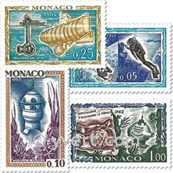 n° 591/597 -  Timbre Monaco Poste