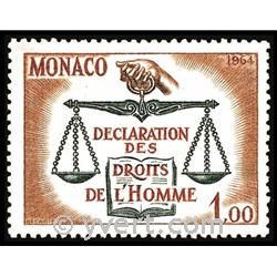 n° 661 -  Timbre Monaco Poste