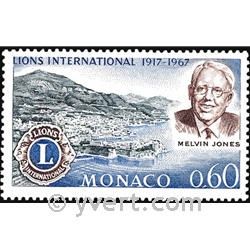 n° 725 -  Timbre Monaco Poste