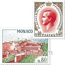 n° 772/778 -  Timbre Monaco Poste