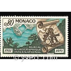 n° 861 -  Timbre Monaco Poste