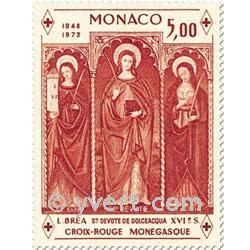 n° 933 (BF 7) -  Timbre Monaco Poste