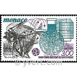 n° 1474 -  Timbre Monaco Poste