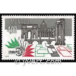 n° 1491 -  Timbre Monaco Poste