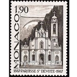 n° 1573 -  Timbre Monaco Poste