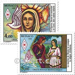 n° 1594/1595 -  Timbre Monaco Poste