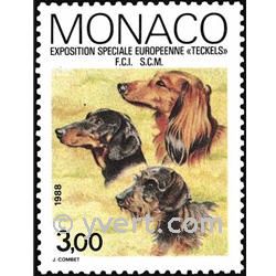 n° 1624 -  Timbre Monaco Poste