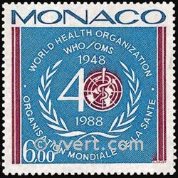 n° 1636 -  Timbre Monaco Poste