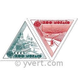 n° 1641/1642 -  Timbre Monaco Poste
