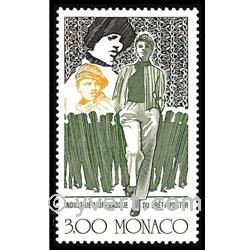 n° 1661 -  Timbre Monaco Poste