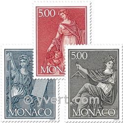 n.o 1688/1690 (BF 47) -  Sello Mónaco Correos