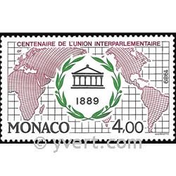 n° 1700 -  Timbre Monaco Poste