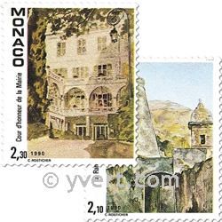 n° 1708/1709 -  Timbre Monaco Poste