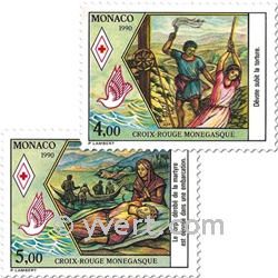 n° 1720/1721 -  Timbre Monaco Poste