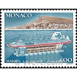 n° 1852 -  Timbre Monaco Poste