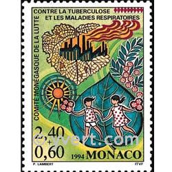 n° 1931 -  Timbre Monaco Poste