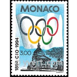 n° 1937 -  Timbre Monaco Poste