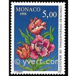 n° 1981 -  Timbre Monaco Poste