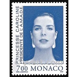 n° 1984 -  Timbre Monaco Poste