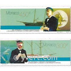 n.o 2031/2032 -  Sello Mónaco Correos