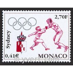 n° 2261 -  Timbre Monaco Poste