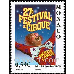 n° 2382 -  Timbre Monaco Poste