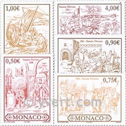 nr. 2418/2422 -  Stamp Monaco Mail