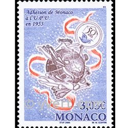 n° 2498 -  Timbre Monaco Poste