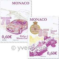 n° 2577/2578 -  Timbre Monaco Poste