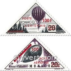 nr. 61/62 -  Stamp Monaco Air Mail