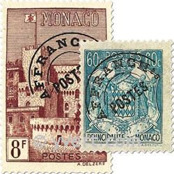 nr. 1/10 -  Stamp Monaco Precancels