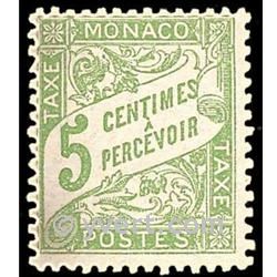 n° 2 -  Timbre Monaco Taxe