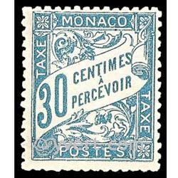 nr. 6 -  Stamp Monaco Revenue stamp