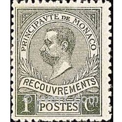 nr. 8 -  Stamp Monaco Revenue stamp