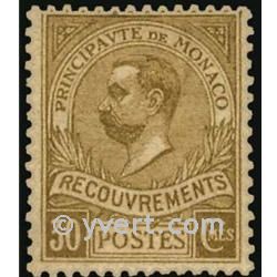 nr. 10 -  Stamp Monaco Revenue stamp