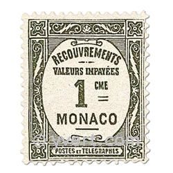 n° 13/16 -  Timbre Monaco Taxe