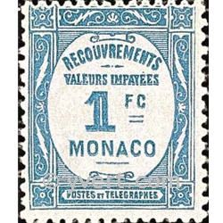 nr. 27 -  Stamp Monaco Revenue stamp