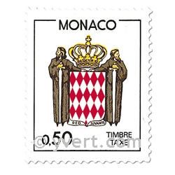 nr. 83/86 -  Stamp Monaco Revenue stamp