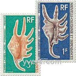 nr. 379/380 -  Stamp New Caledonia Mail