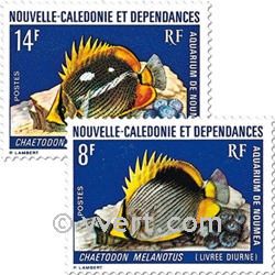 nr. 387/388 -  Stamp New Caledonia Mail