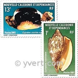 n° 446/448 -  Timbre Nelle-Calédonie Poste