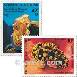 n° 594/595 -  Timbre Nelle-Calédonie Poste