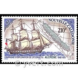 n° 872 -  Selo Nova Caledónia Correios