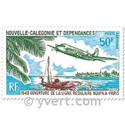 n° 109 -  Timbre Nelle-Calédonie Poste aérienne