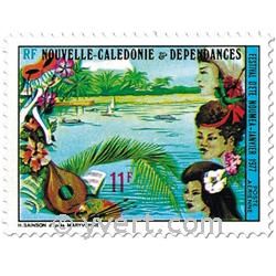 n° 176 -  Timbre Nelle-Calédonie Poste aérienne