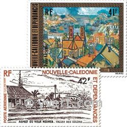 n° 182/183 -  Timbre Nelle-Calédonie Poste aérienne